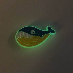 5/$10 Luminous whale CROCS charm